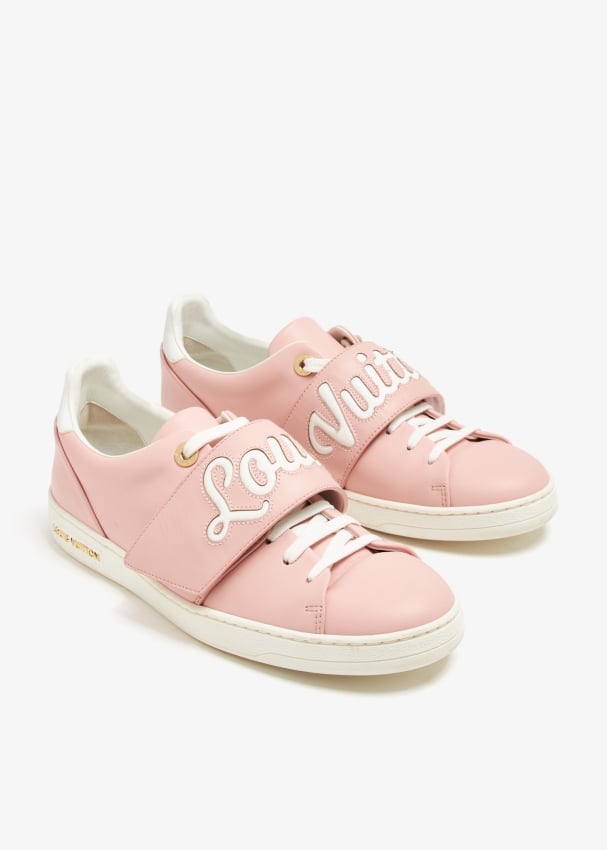 Louis Vuitton Pre Loved Frontrow sneakers for Women Pink in KSA Level Shoes