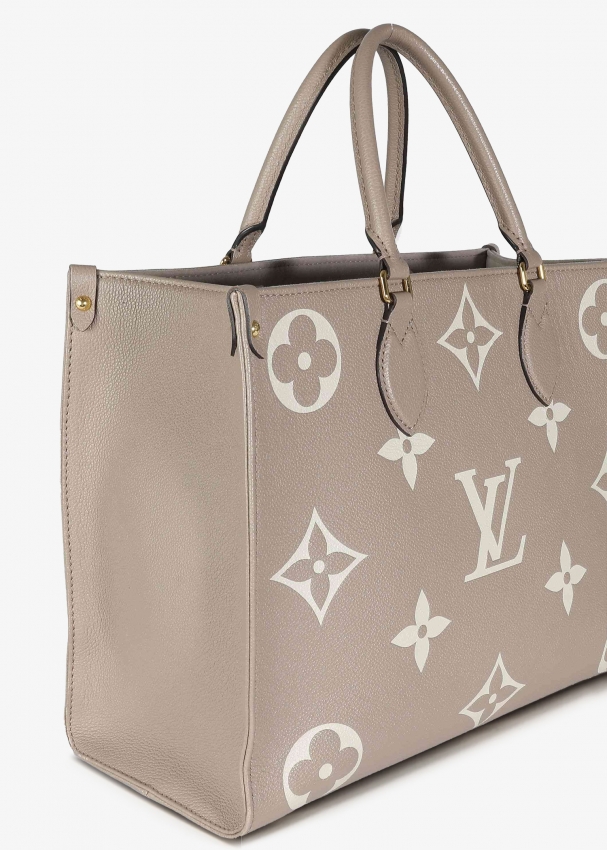 Louis vuitton grey tote bag hotsell