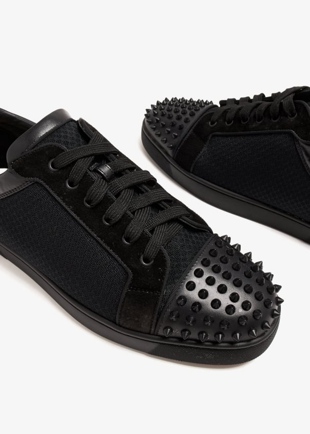 Christian louboutin junior spike black hotsell