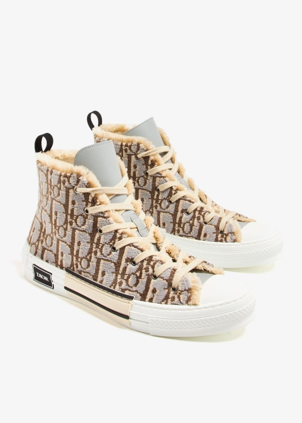 Christian dior high top sneakers best sale