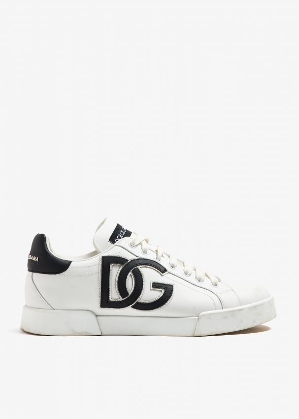 Dolce Gabbana Pre Loved Portofino sneakers for Men White in UAE Level Shoes