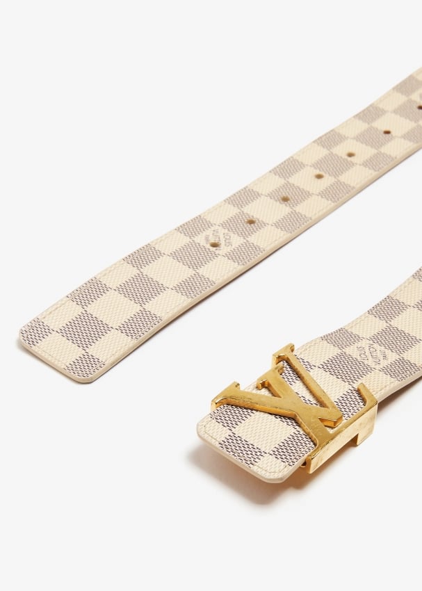 Louis Vuitton Pre Loved LV Initials belt for Women Cream in UAE Level Shoes