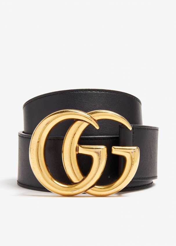 Gucci GG Marmont belt for Women Black in UAE Level Shoes