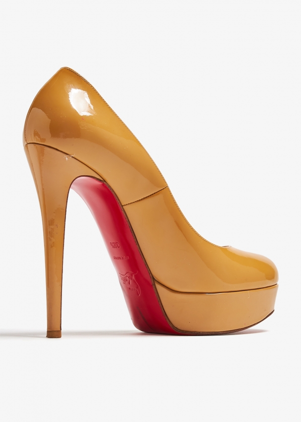 Christian Louboutin Pre Loved Bianca pumps for Women Beige in KSA Level Shoes