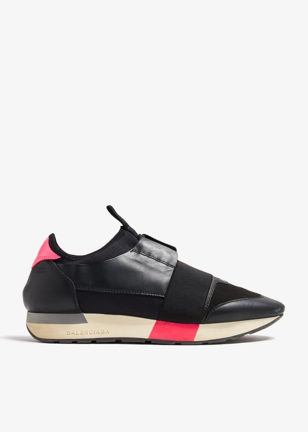 Balenciaga race runners womens black online