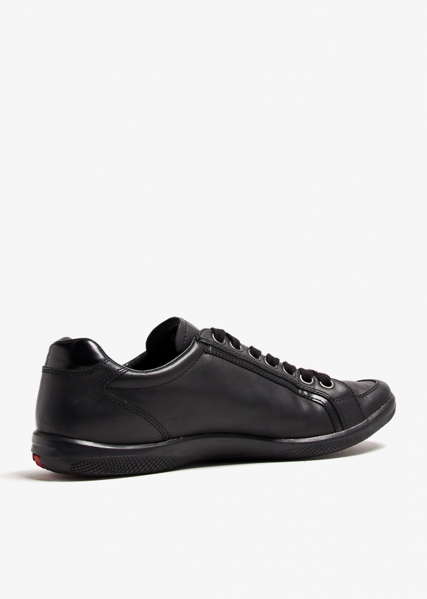 Prada offshore leather sneaker best sale