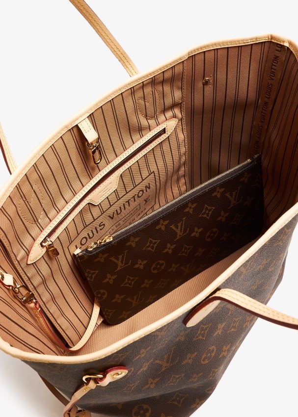 Louis Vuitton Pre Loved Neverfull MM bag for Women Brown in KSA Level Shoes