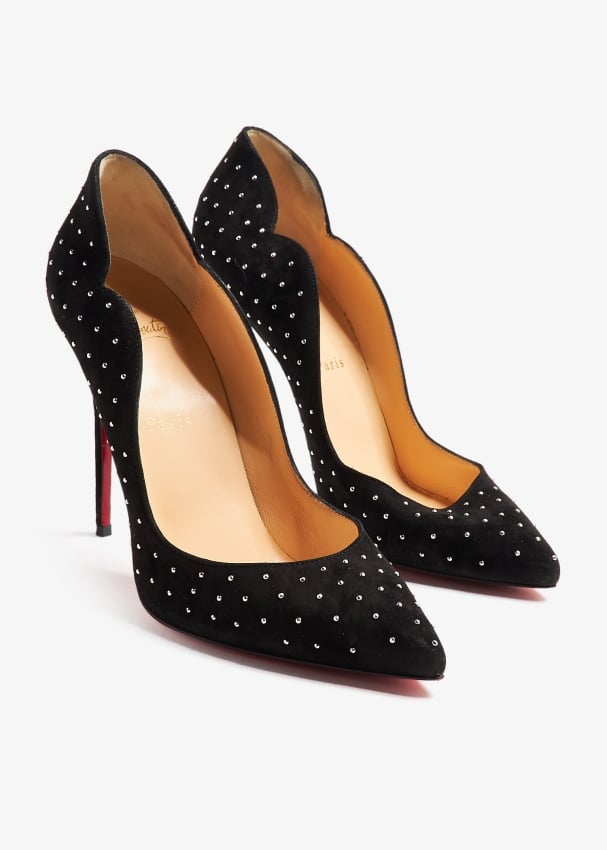 Louboutin hot chick black best sale