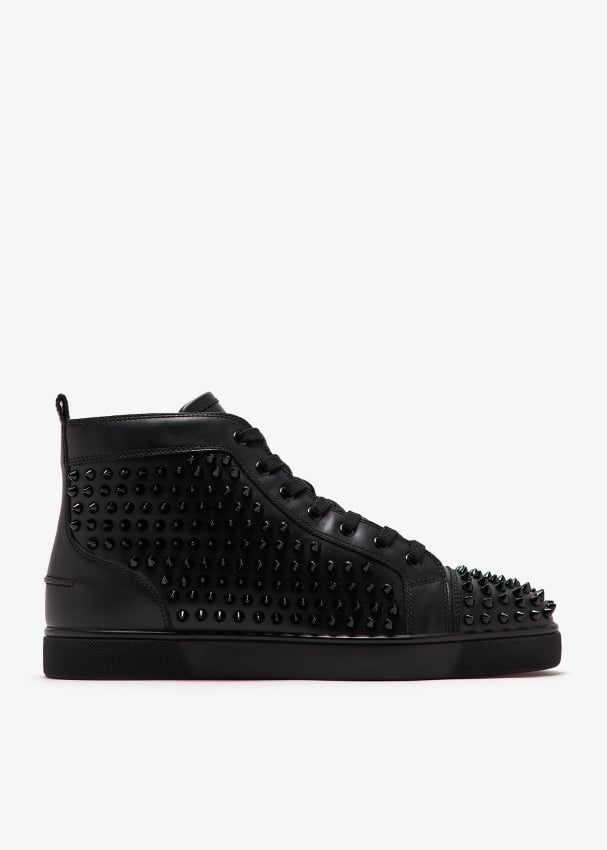 Christian Louboutin Pre Loved Louis Spikes sneakers for Men Black in Kuwait Level Shoes