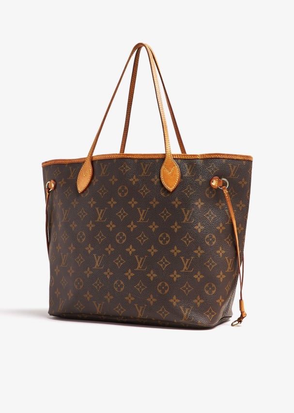 Louis Vuitton Pre Loved Neverfull MM tote bag for Women Brown in Kuwait Level Shoes