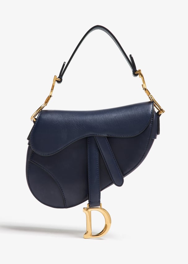 Navy saddle bag on sale