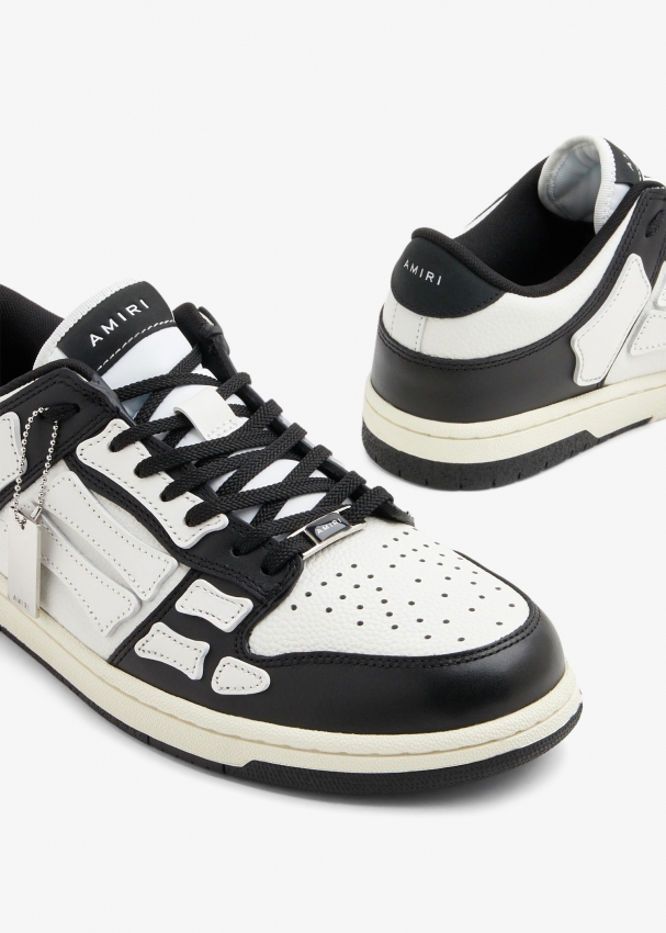Amiri designer shoes men 10.5, black and white, in perfect