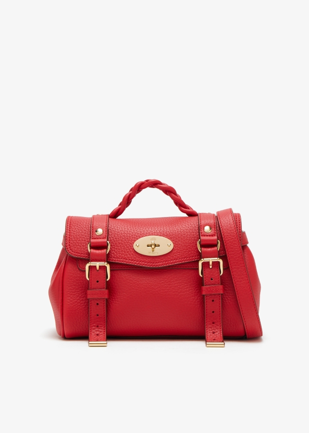 Mulberry Mini Alexa bag for Women Red in UAE Level Shoes