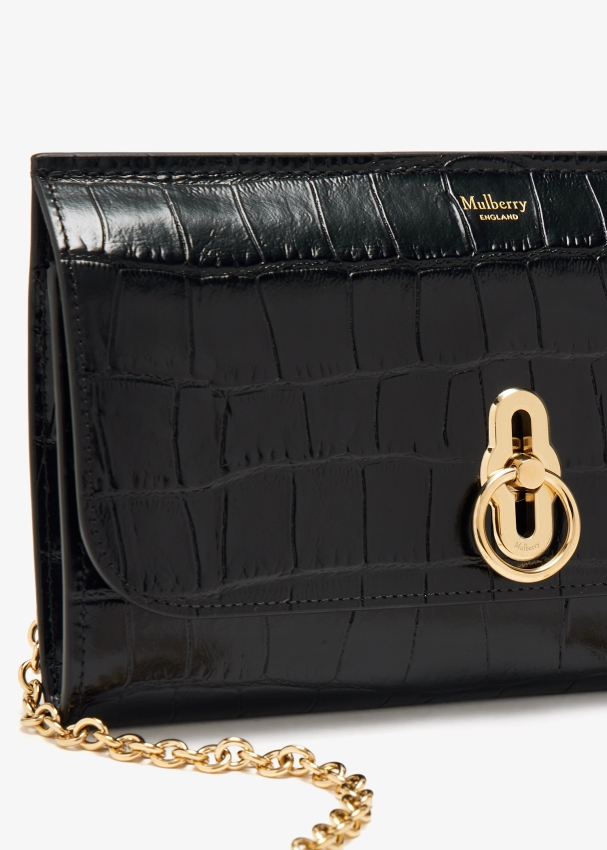 Mulberry amberley clutch black sale