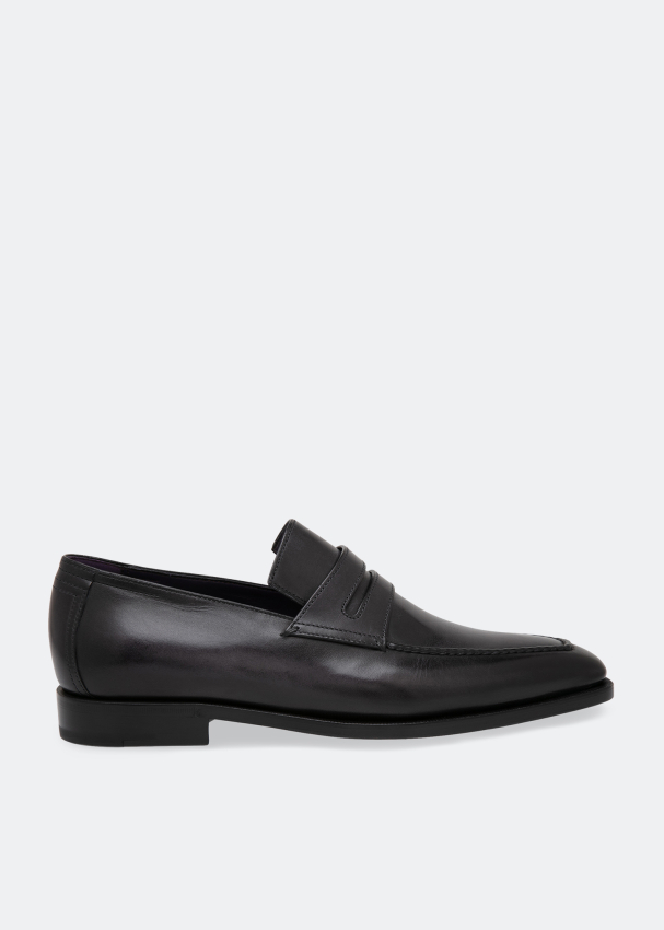 Berluti Andy Demesure leather loafers for Men - Black in UAE | Level Shoes