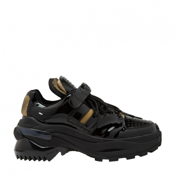 Maison Margiela Leather sneakers for Men Black in KSA Level Shoes