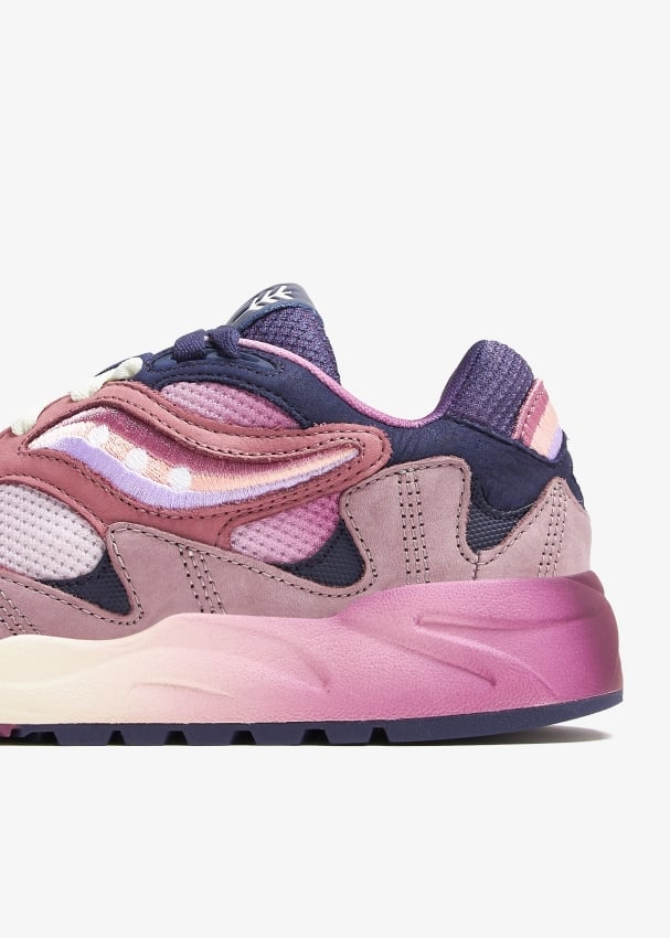 Saucony grid pink online