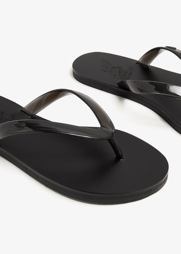 Ancient Greek Sandals Saionara flip flops for Women - Black in UAE ...