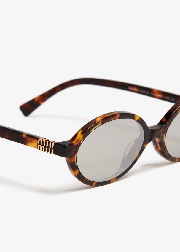 Miu miu round glasses best sale