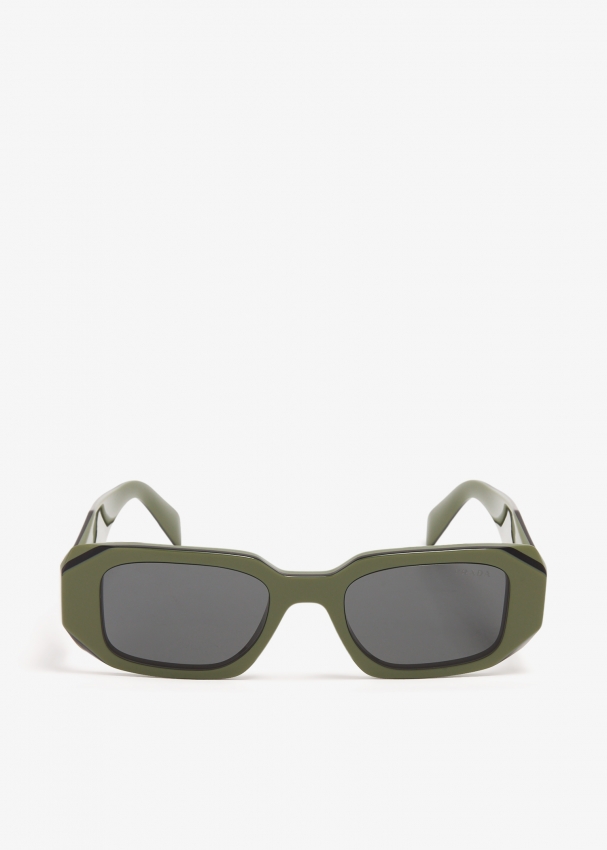 Slate Gray Lenses Prada Symbole Sunglasses PRADA, 54% OFF