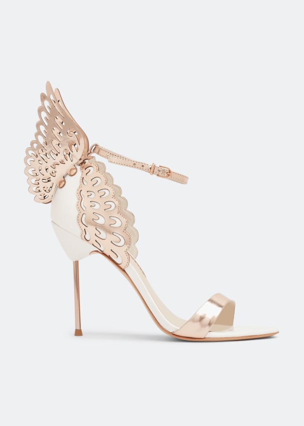 Sophia Webster Evangeline sandals for Women - Gold in UAE | Level Shoes