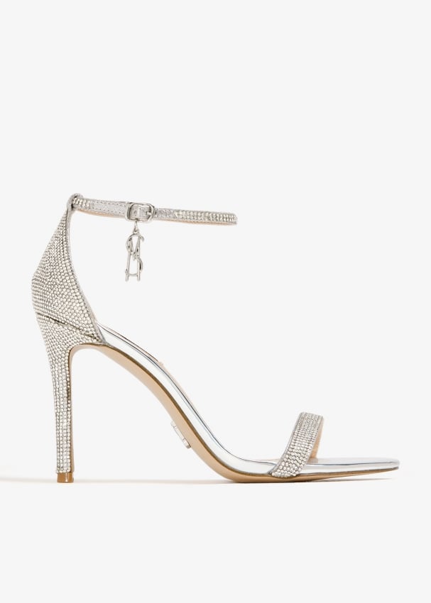 Stuart weitzman glitter sandals online