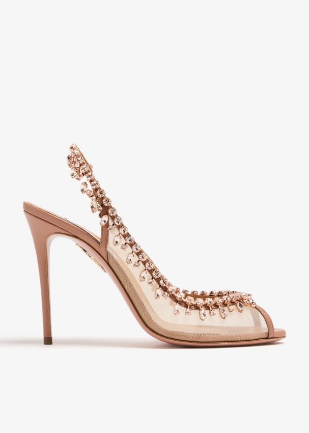 Temptation crystal sandals