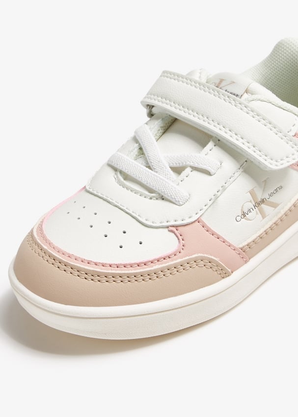 Calvin Klein Velcro sneakers for Girl Pink in UAE Level Shoes