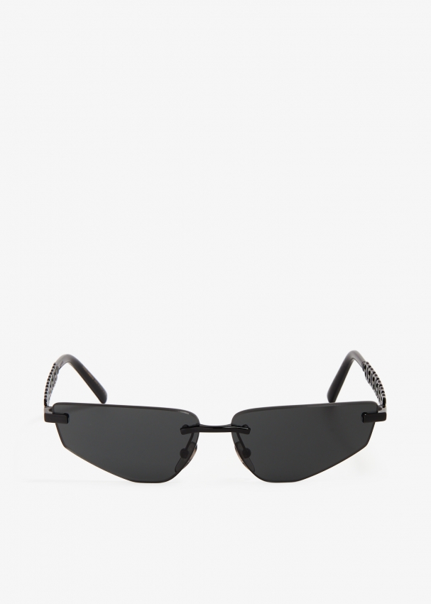 Dolce&Gabbana DG essentials sunglasses for Women - Black in UAE | Level ...