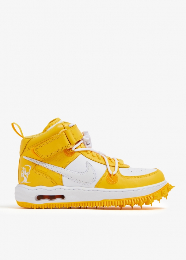Nike x Off-White Air Force 1 Mid sneakers for Women - Yellow in UAE ...