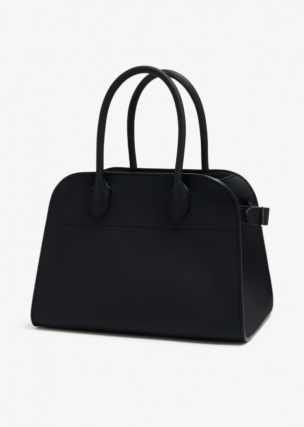 The Row Soft Margaux 10 bag for Women - Black in UAE | Level Shoes
