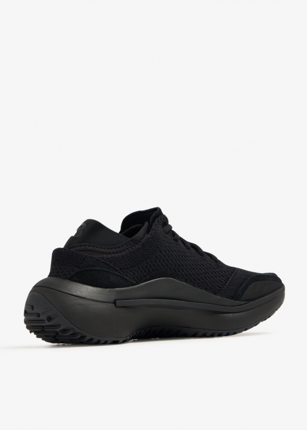 Adidas Y-3 Qisan knit sneakers for Women - Black in UAE | Level Shoes