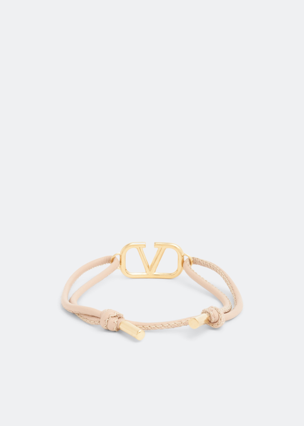 VLogo Signature bracelet in black - Valentino Garavani | Mytheresa