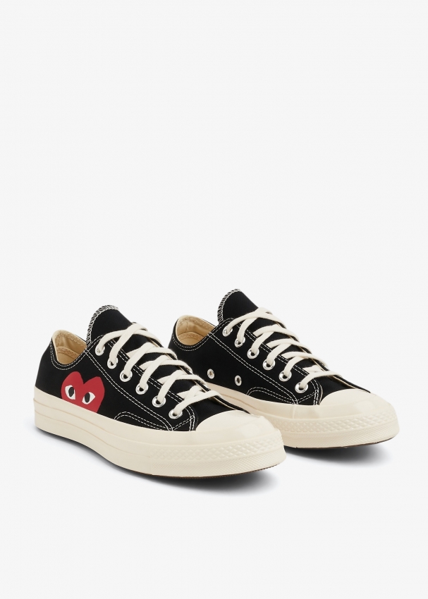 Comme des Garçons PLAY X Converse sneakers for Women - Black in UAE ...