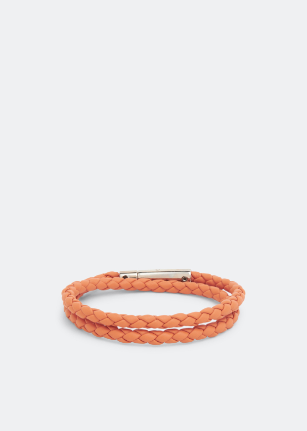 Bracelets & Bangles Tod's - Braided bracelet in orange and red -  XEMB1900200FLR8P82