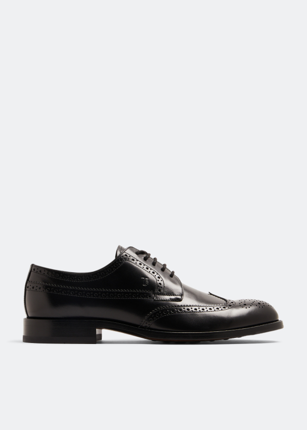 Tod's Derby lace-up shoes for Men - Black in UAE | Level Shoes