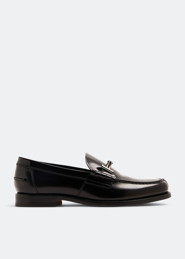 Tod's Formal leather loafers for Men - Black in UAE | Level Shoes
