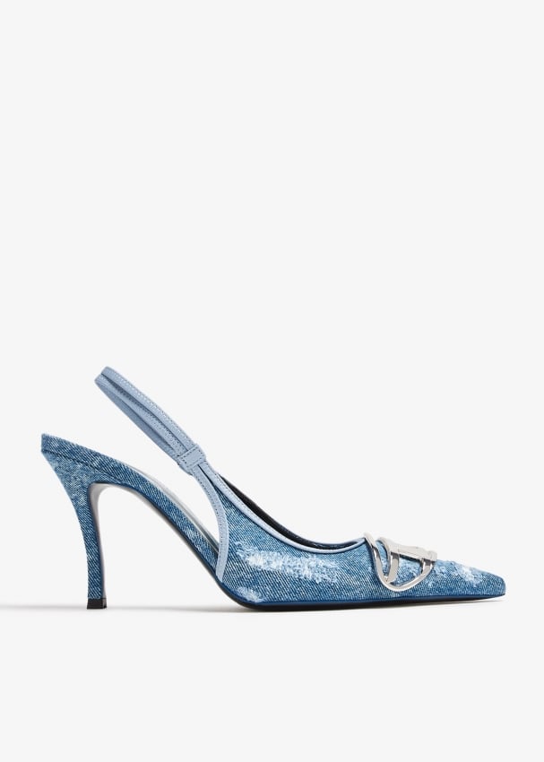 Diesel D Venus SB pumps for Women Blue in Kuwait Level Shoes