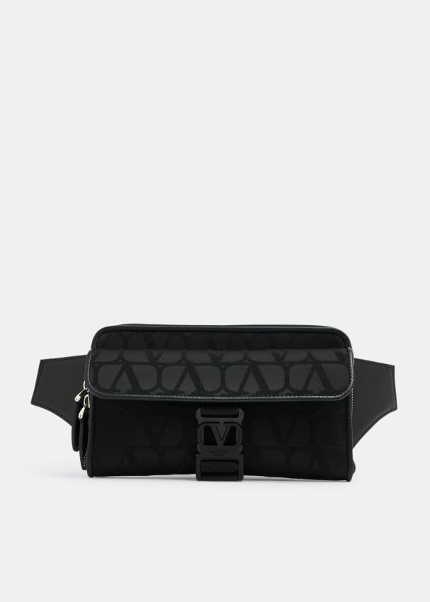 Valentino Garavani Iconographe - Belt bag for Man - Black - 3Y2B0C31CSH-0NO