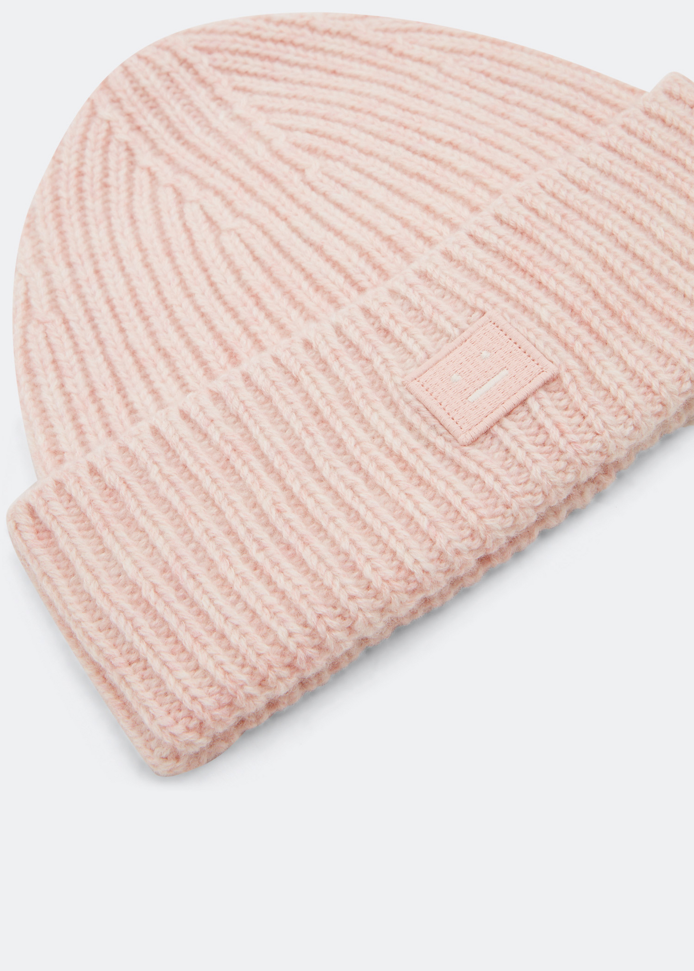 

Ribbed beanie hat, Pink