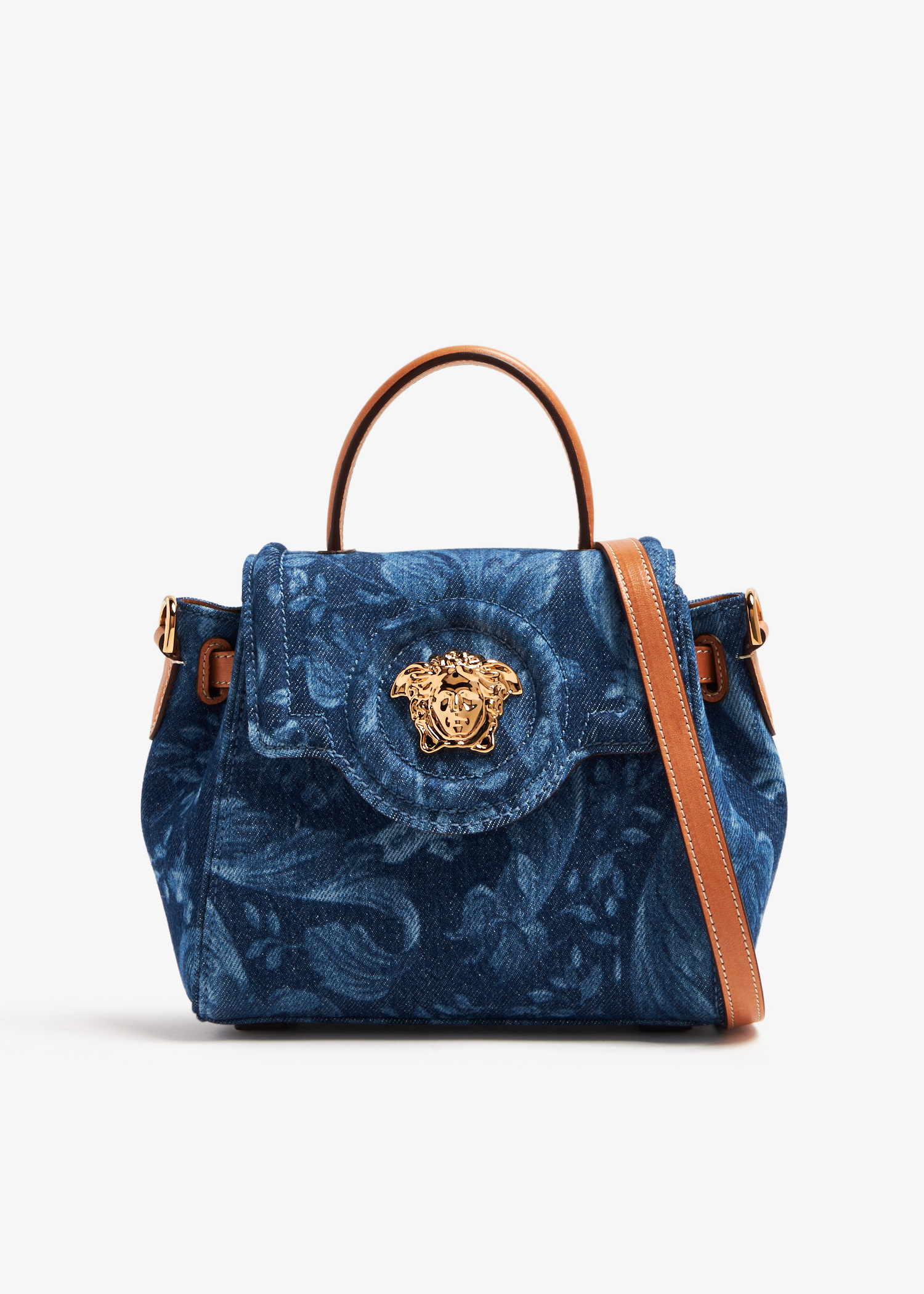 

La Medusa small top handle bag, Blue