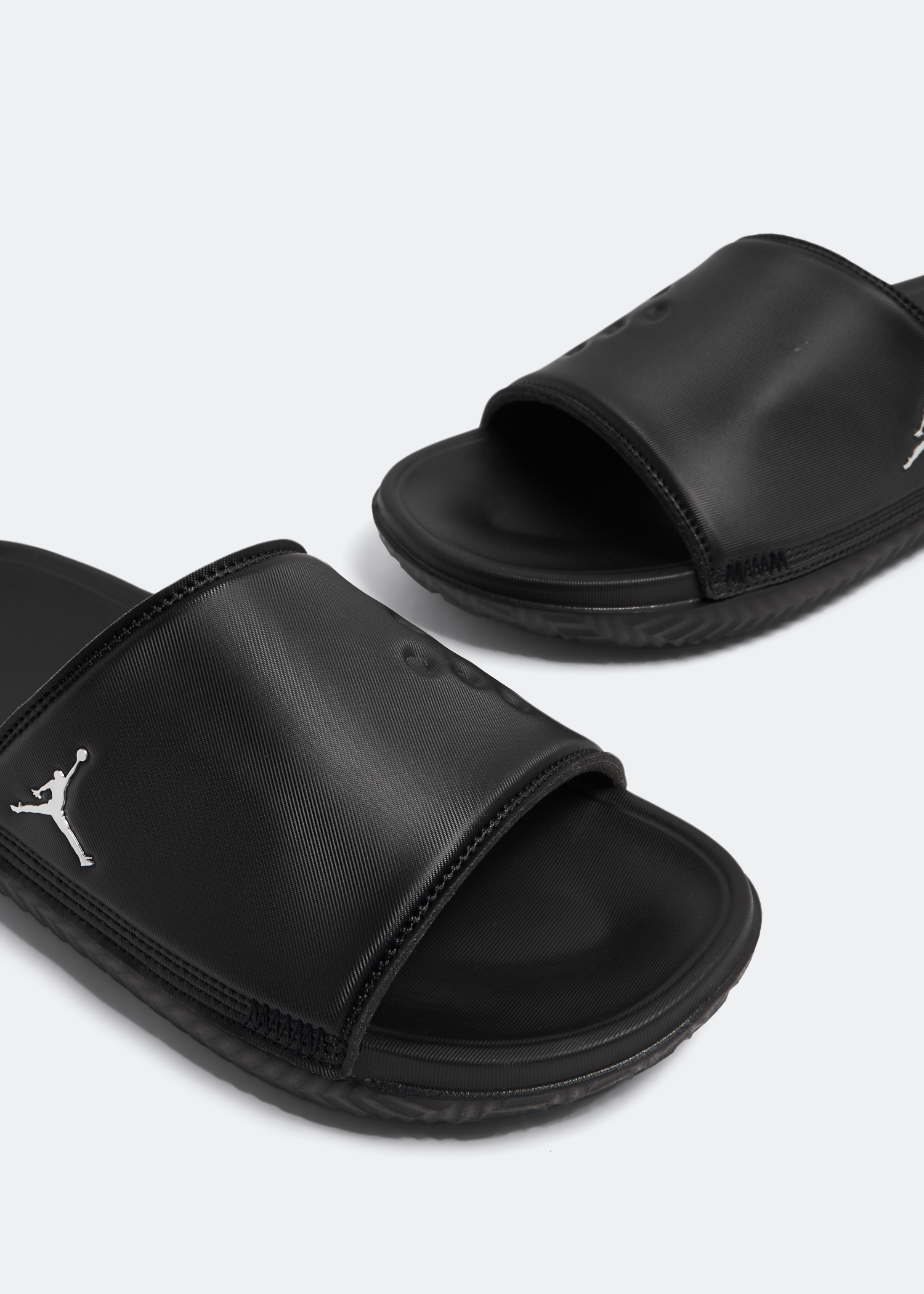 Nike Jordan Play slides for Men Black in UAE Level Shoes