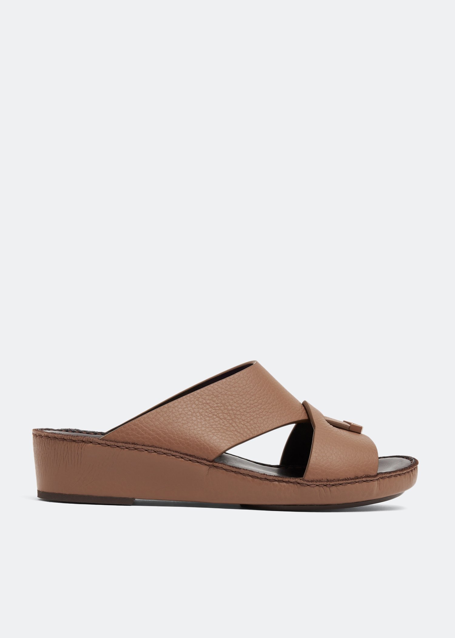 

Piega sandals, Brown