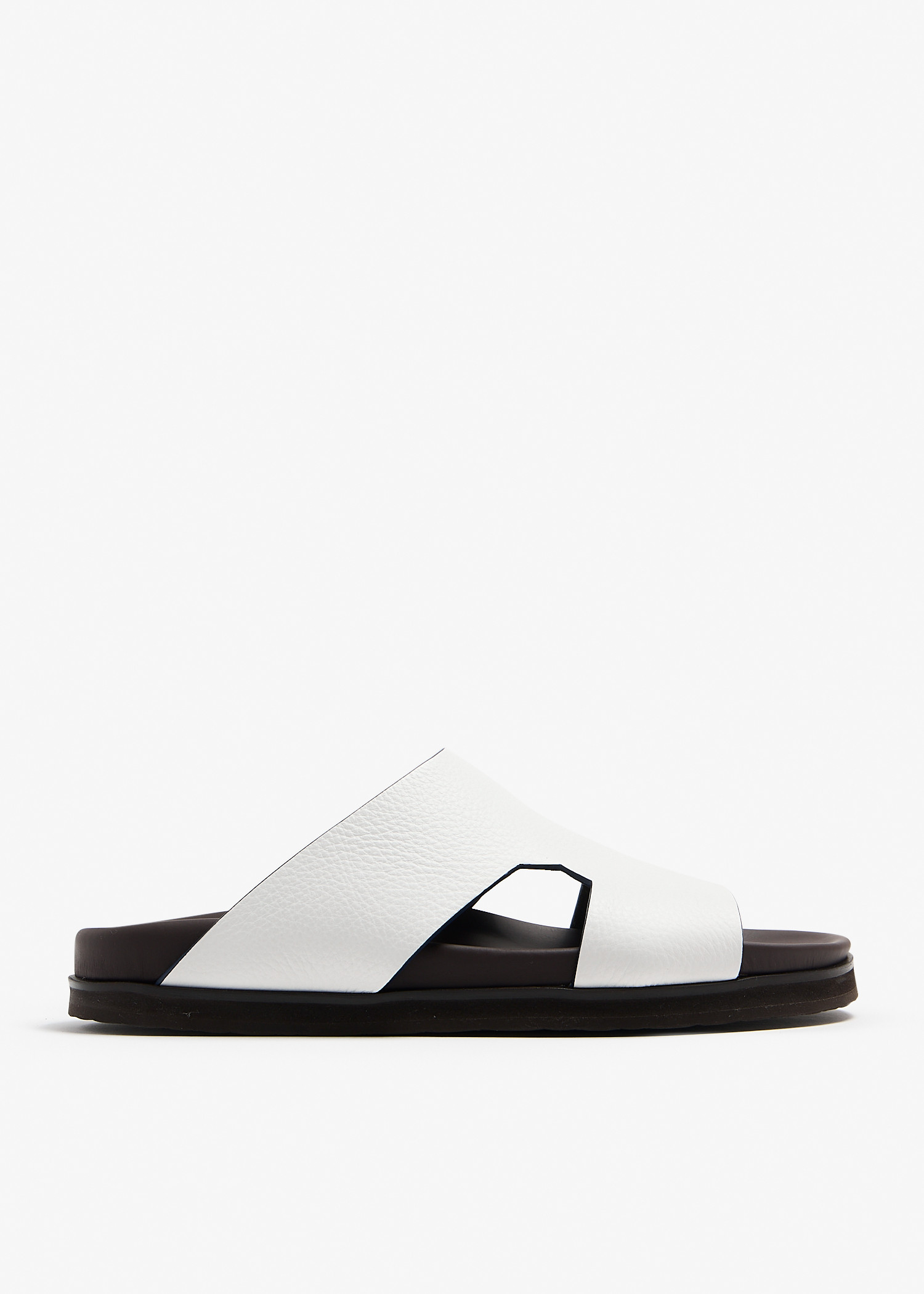 

Amorti contrast sandals, White