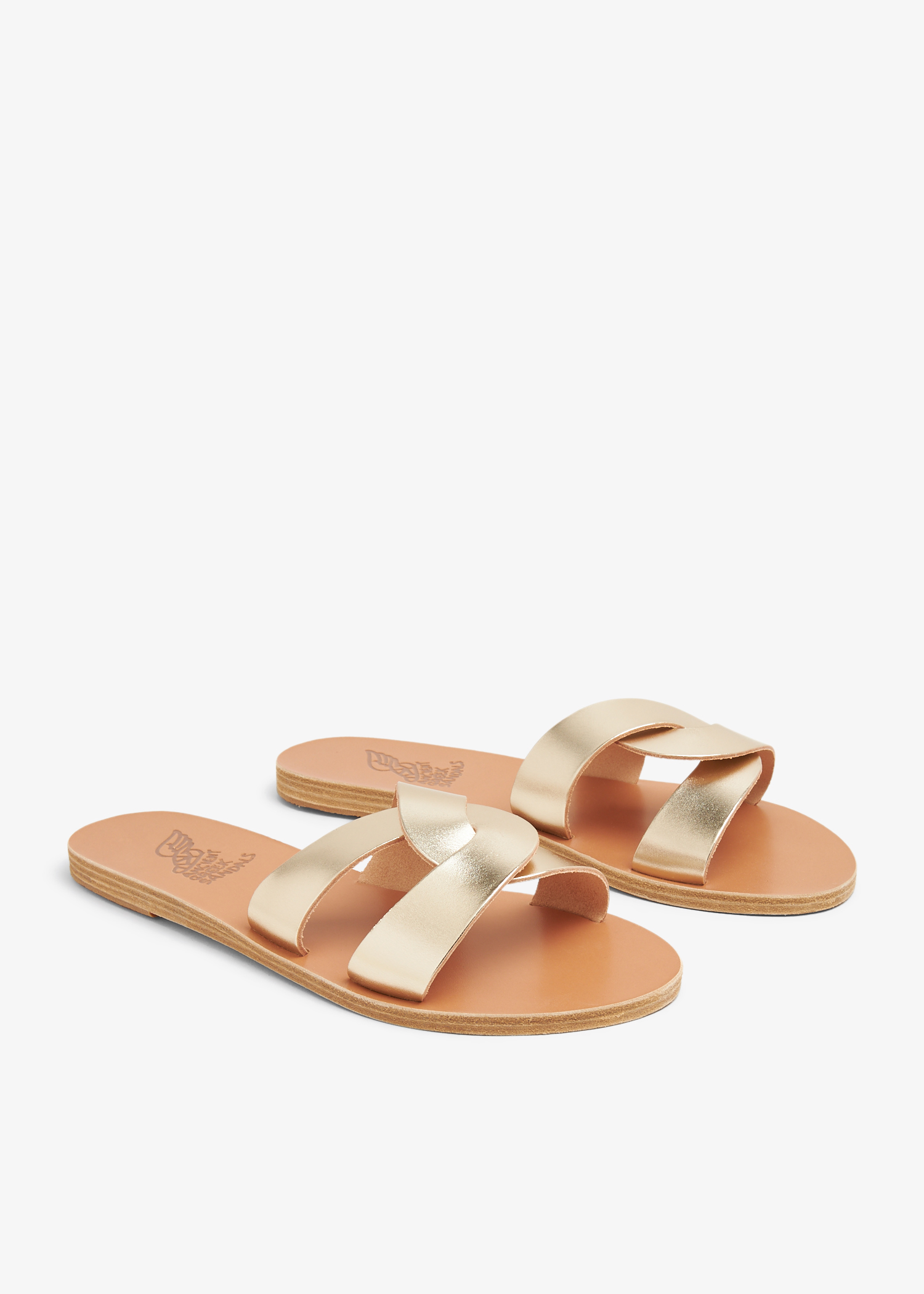 Ancient Greek Sandals Desmos sandals for Women Gold in UAE