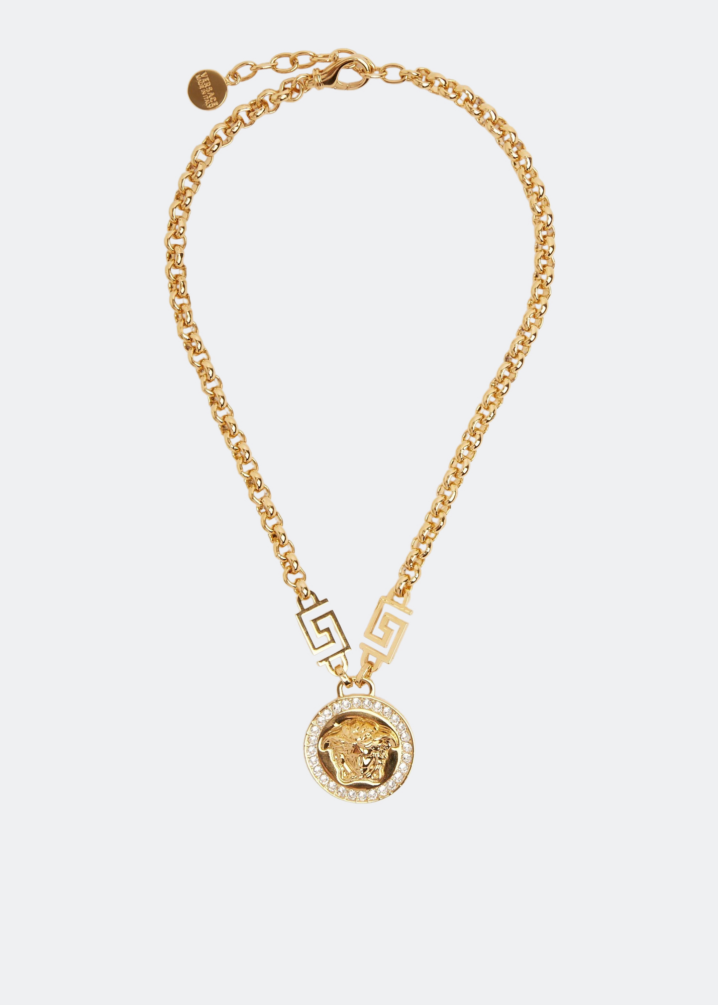 Versace medusa clearance necklace womens