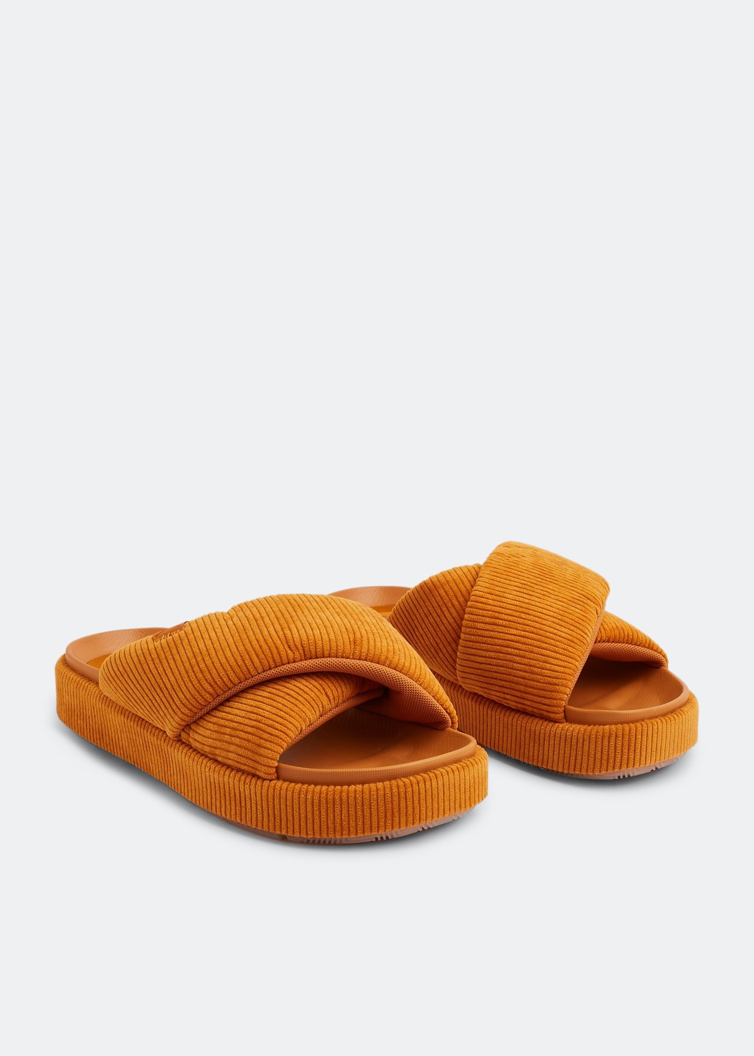 Orange nike slides online womens