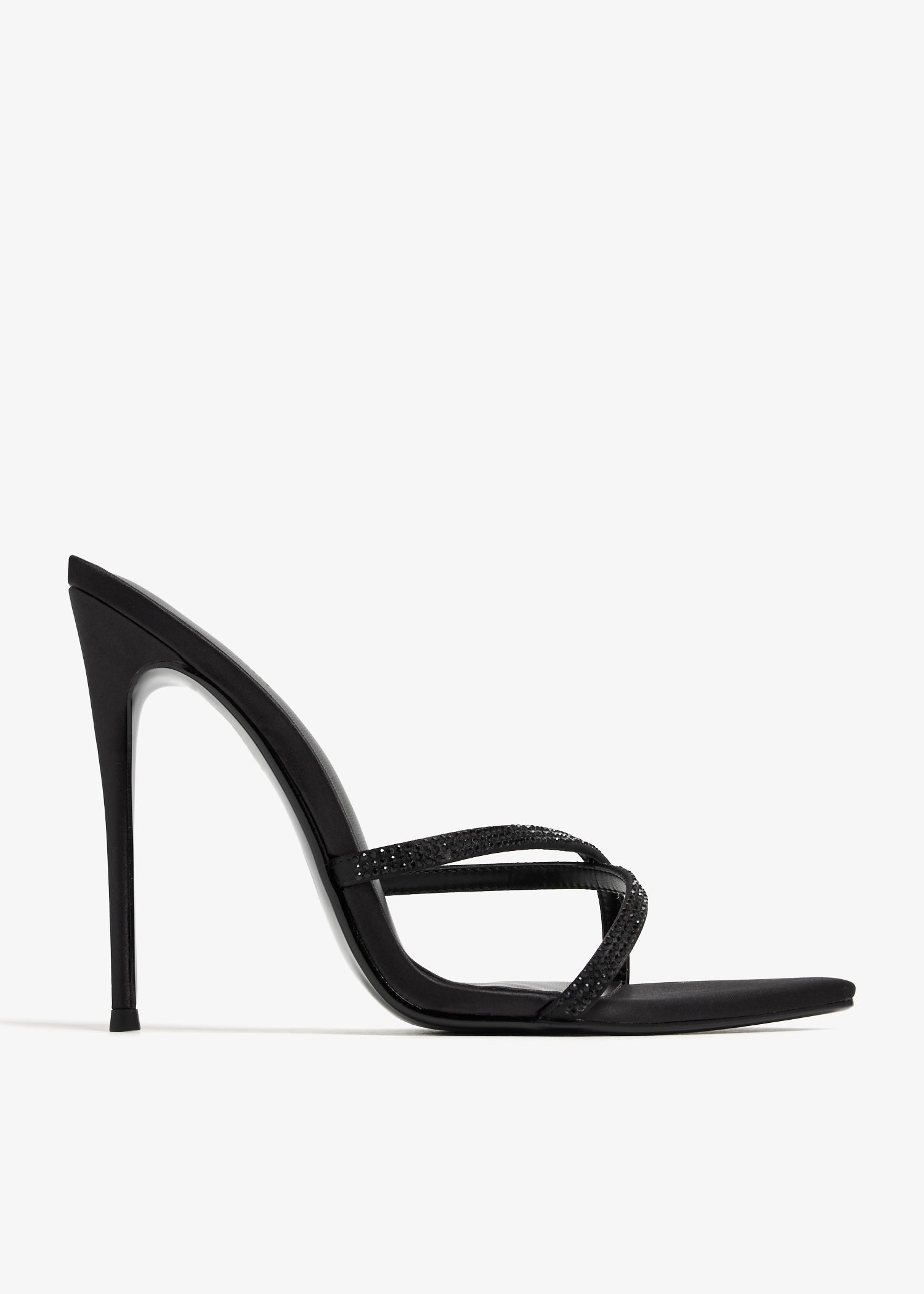 

Donatella mules, Black