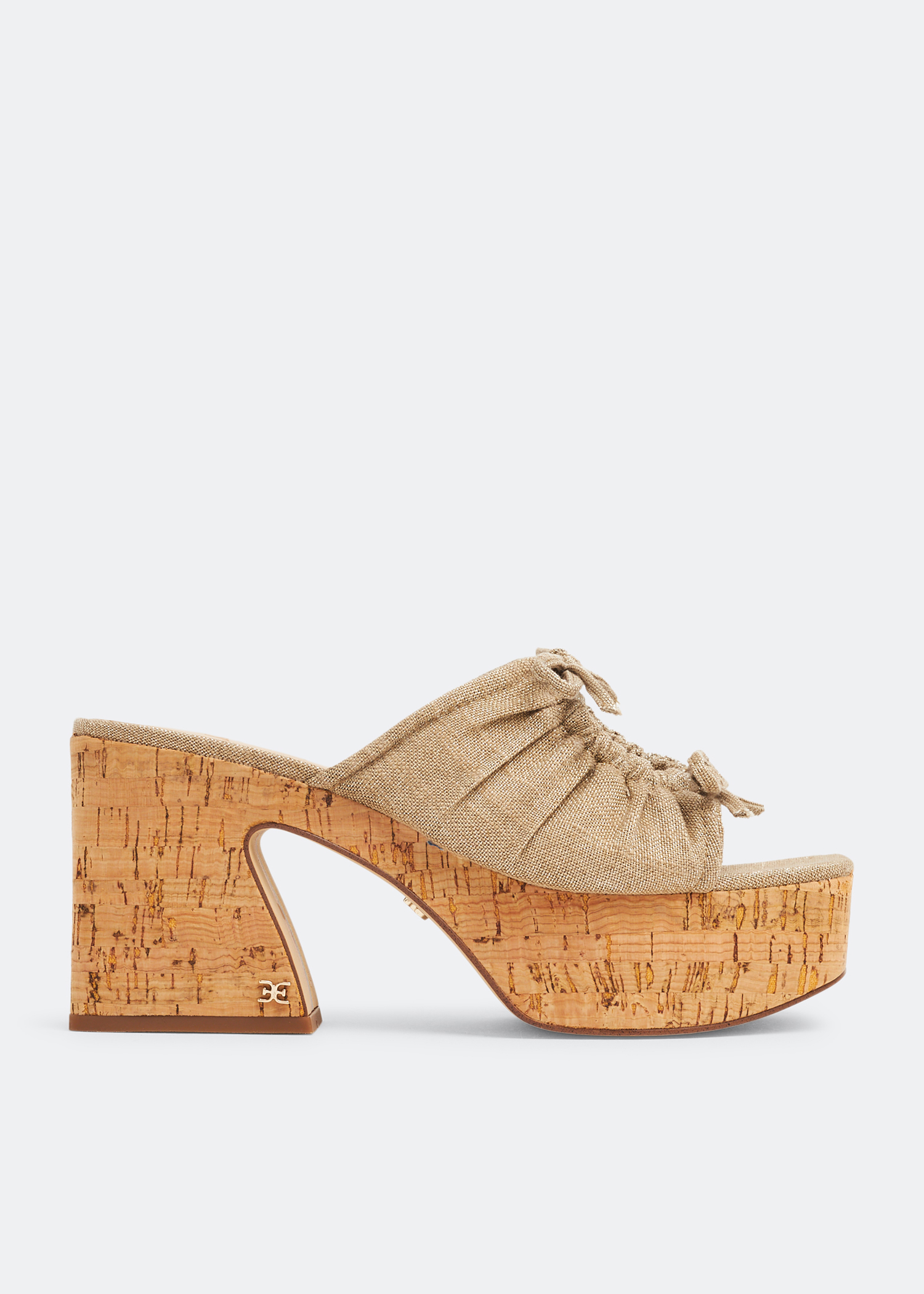 

Dova platform sandals, Beige