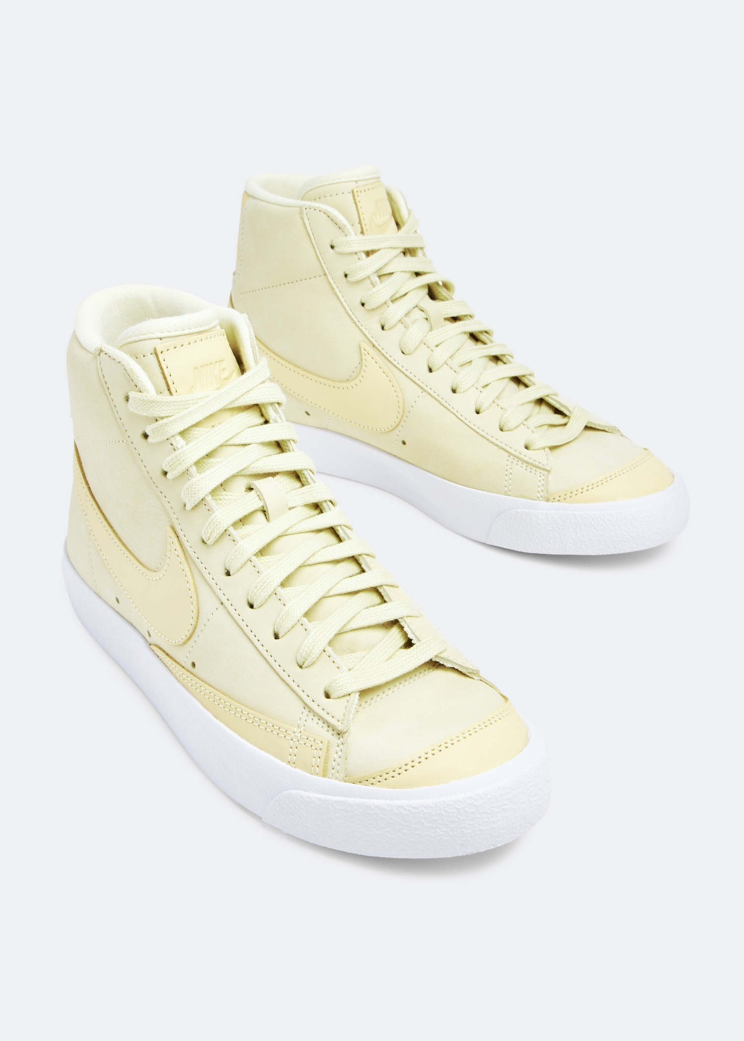 Nike Blazer Mid Premium Alabaster sneakers for Women Yellow in UAE Level Shoes